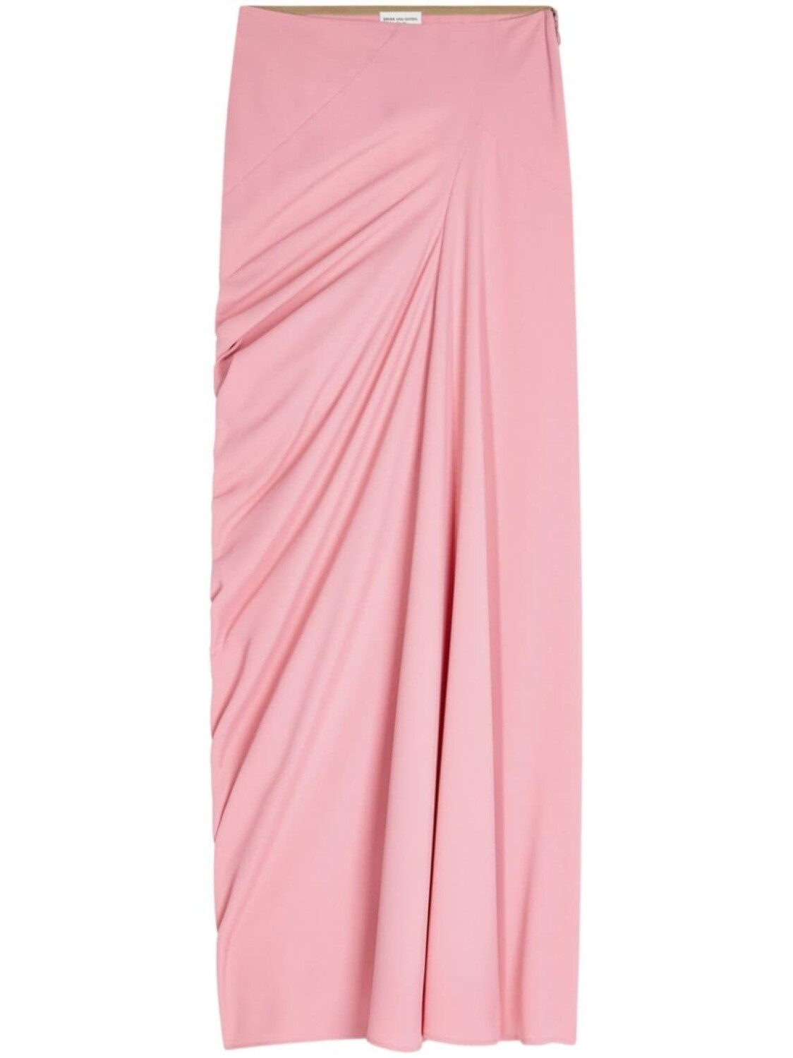 

DRIES VAN NOTEN юбка с драпировкой, розовый