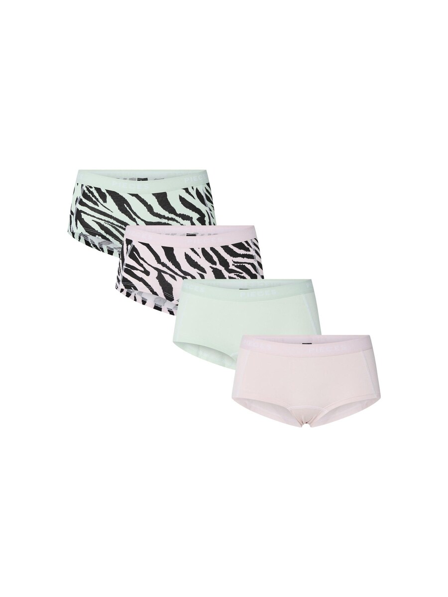 

Мужские шорты PIECES, цвет Light green/Light pink