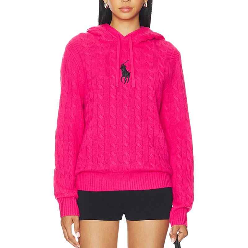 

FW25 Кашемировый свитер женский Polo Ralph Lauren, розовый