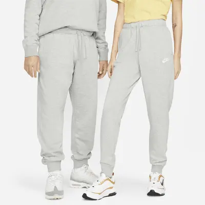 

Джоггеры Nike Sportswear Club Fleece, серый/белый