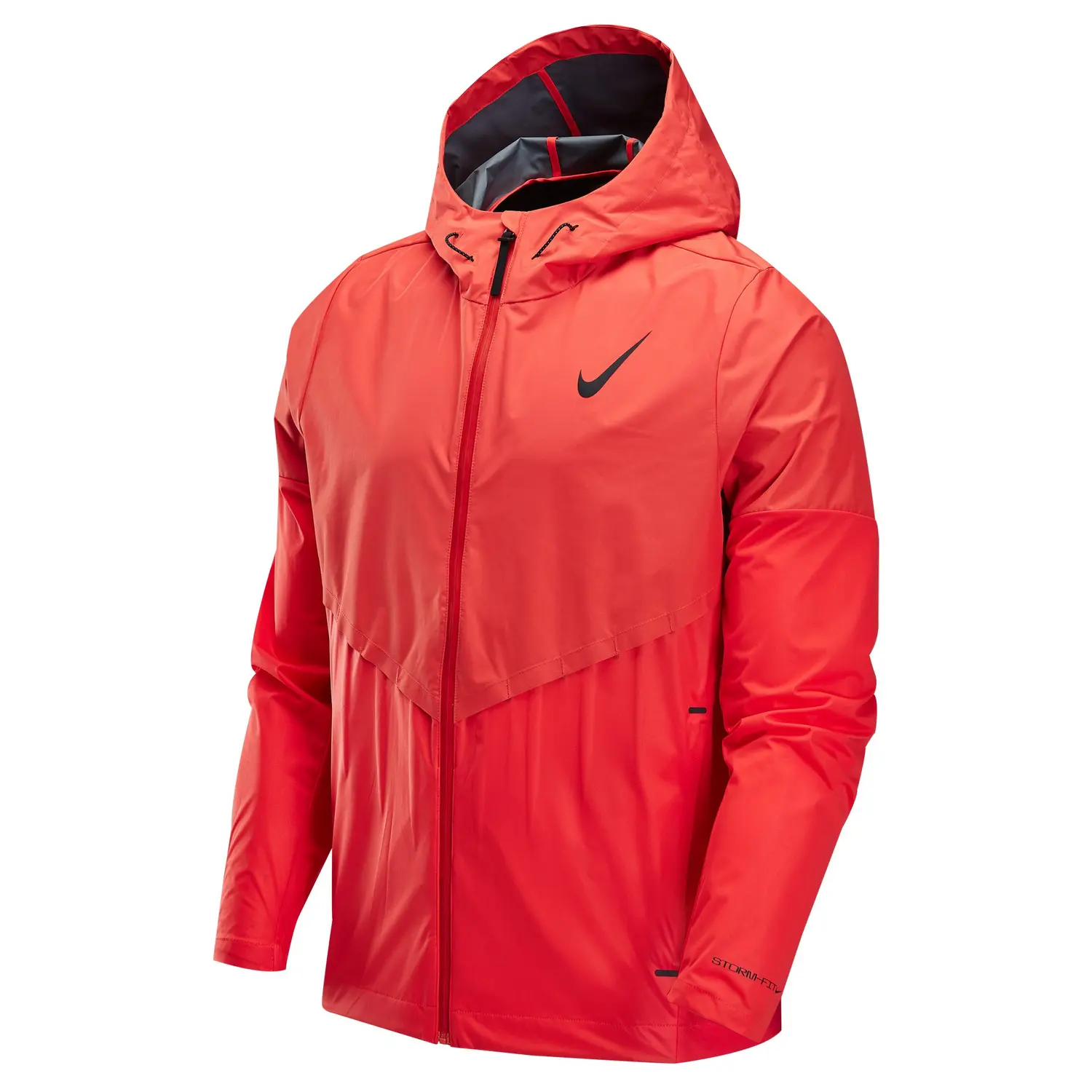 Nike Мужская беговая куртка Storm-FIT Aerogami, Light Red/Black — фото 3