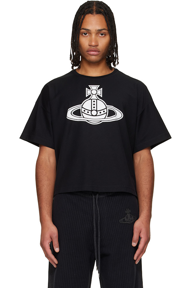 

Футболка с изображением парижского шара Vivienne Westwood, черный