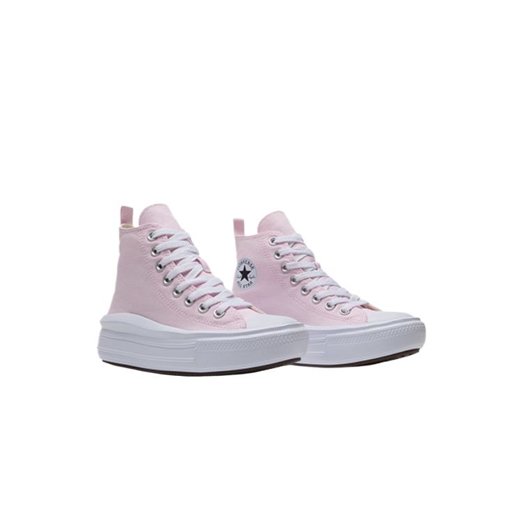Высокие детские кроссовки Canvas Unisex Converse, color rebirth blossom — фото 4