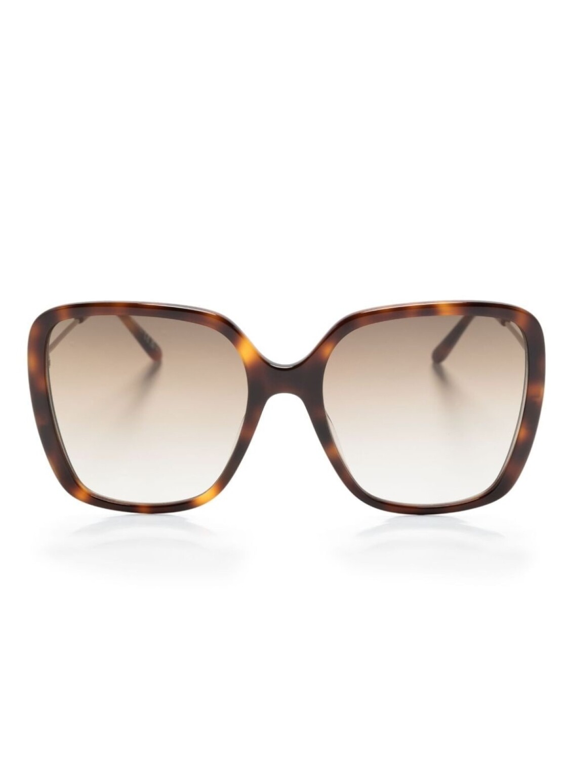 

Chloé Eyewear солнцезащитные очки в квадратной оправе, коричневый