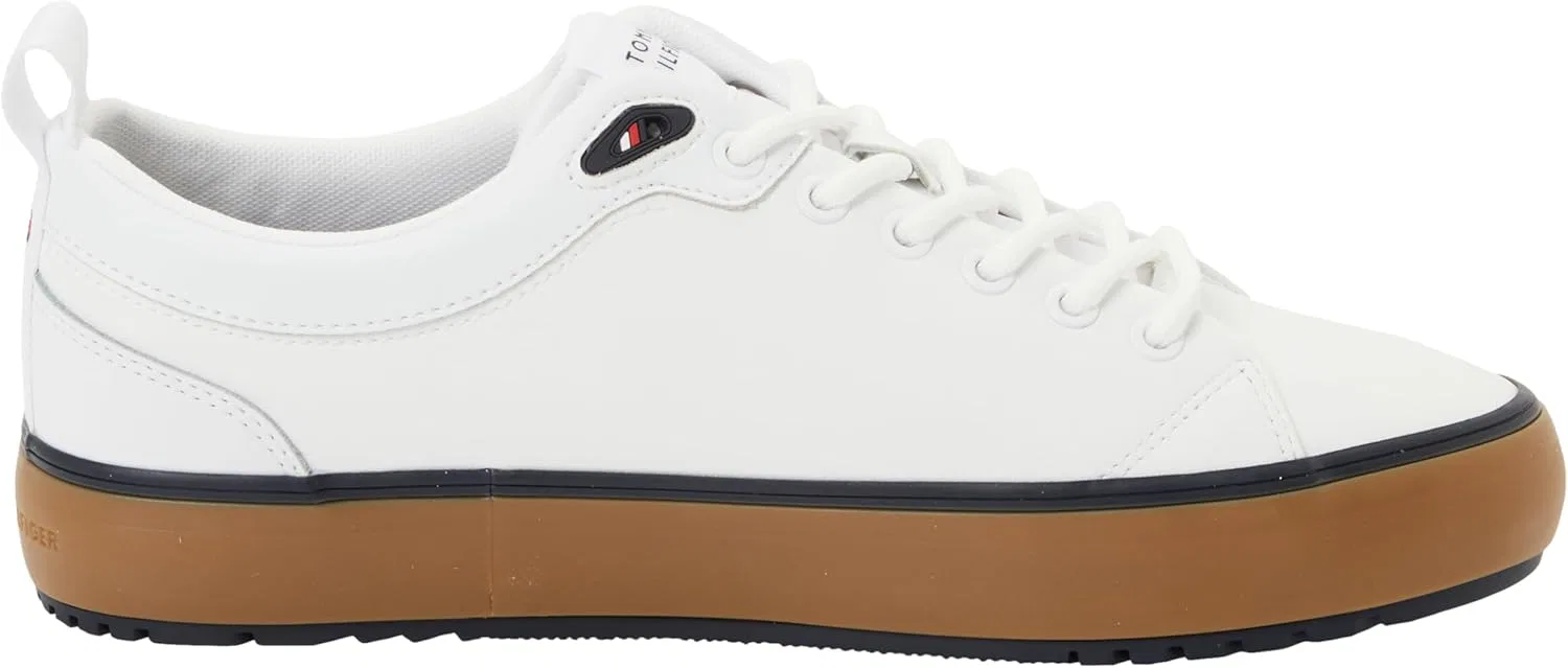 Мужские низкие бутсы Tommy Hilfiger Harlem Core LTH Mix Fm0fm05702, White — фото 4