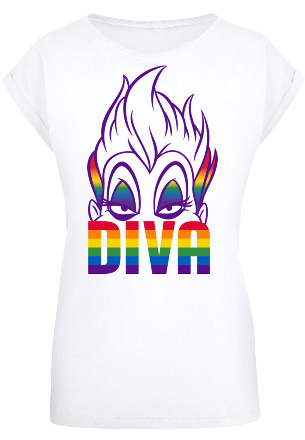 

Футболка F4NT4STIC Disney Villains Diva, белый