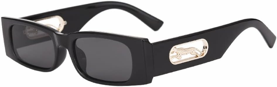 

Солнцезащитные очки MUTYNE прямоугольной формы для женщин, модные, роскошные, квадратные, для мужчин, классические, с леопардовым принтом, в стиле панк, солнцезащитные очки UV400, Black