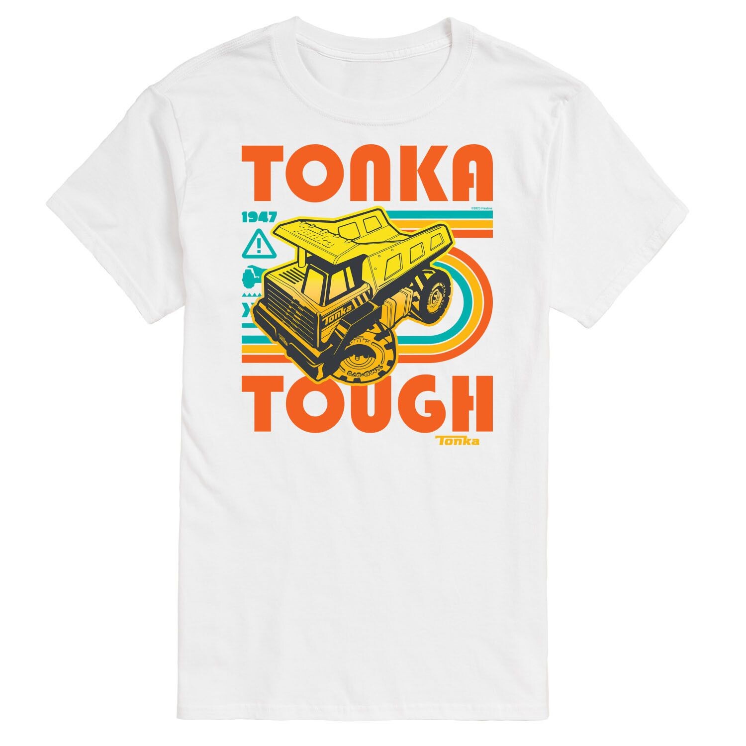 

Футболка Big & Tall Tough с рисунком Tonka, белый