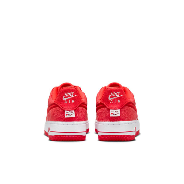 Кроссовки (GS) Nike Air Force 1 Low 'Valentine's Day 2024', красный — фото 4