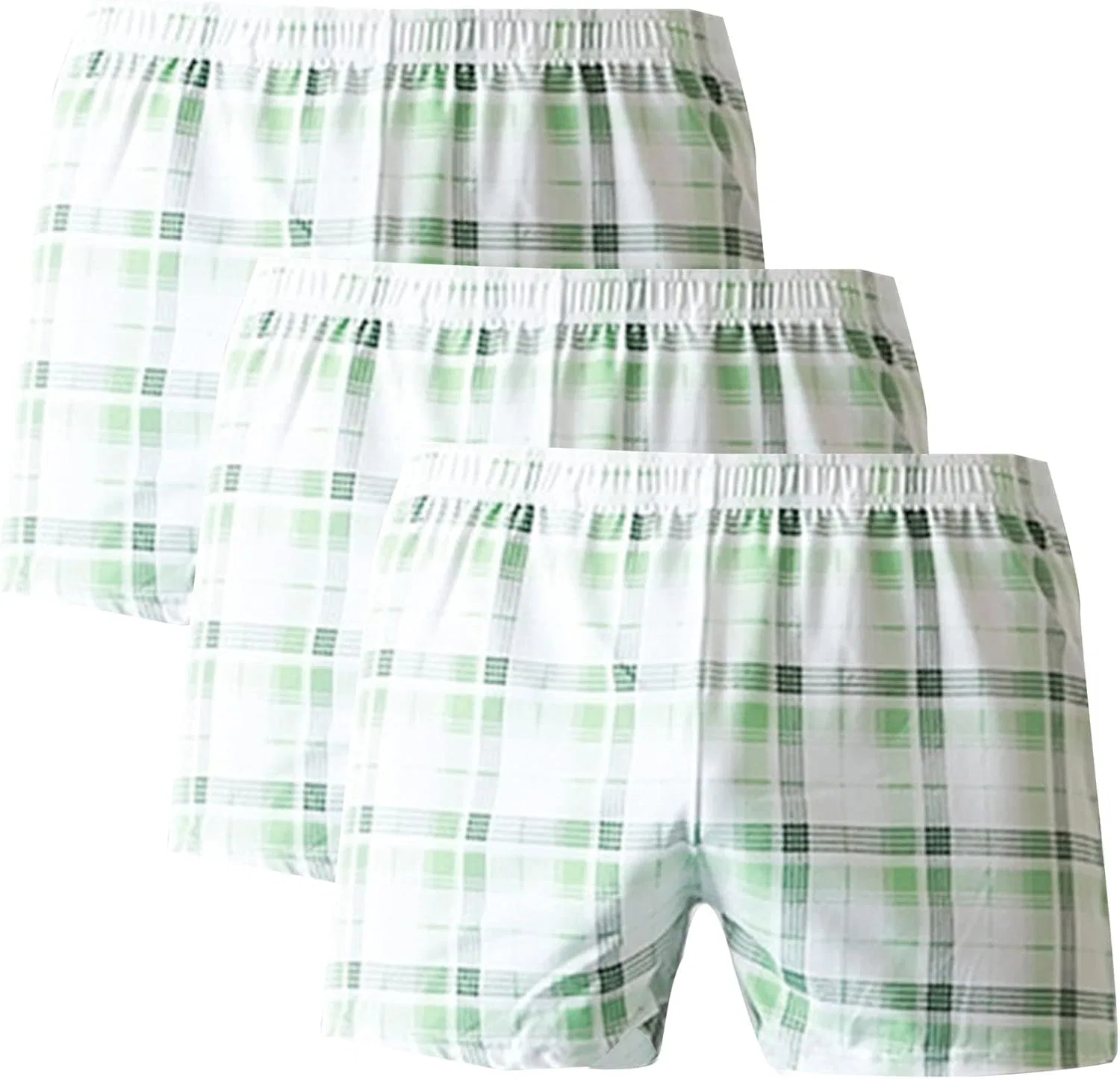 Боксеры, хлопок с эластаном, Green20-3pc