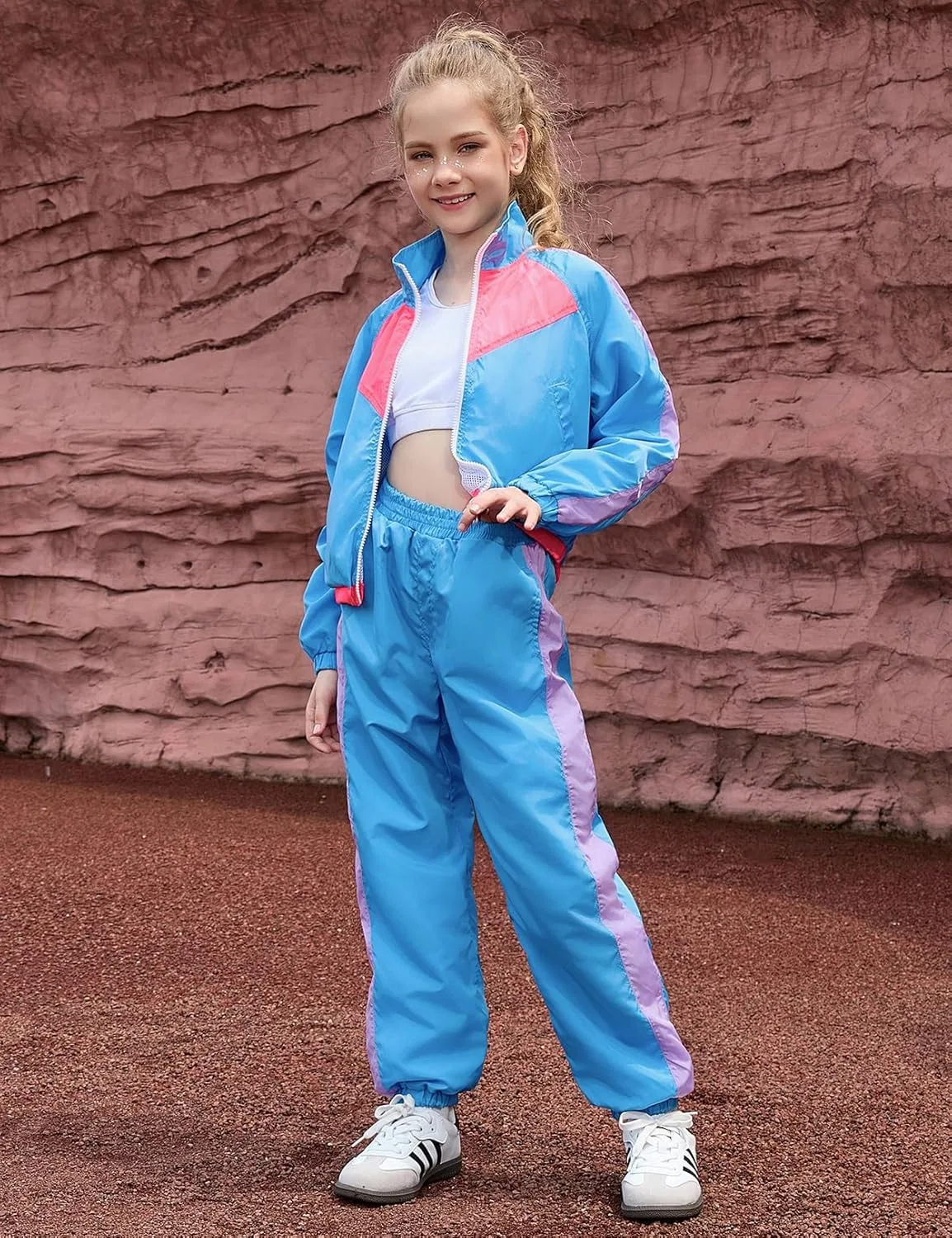 Детский спортивный костюм Perfashion Neon Blue, 2 предмета — фото 2