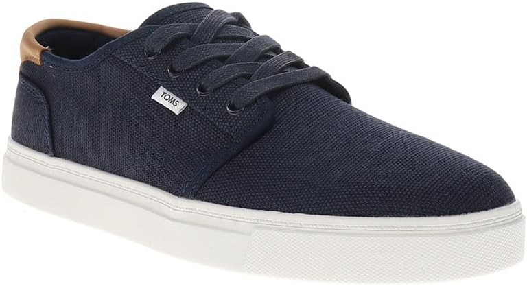 Мужские кеды TOMS Carlo 2.0 на шнуровке - черные — фото 2