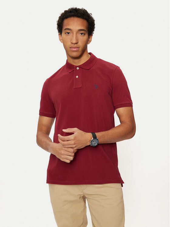 

Рубашка поло стандартный крой MUP3312 U.S. Polo Assn., красный