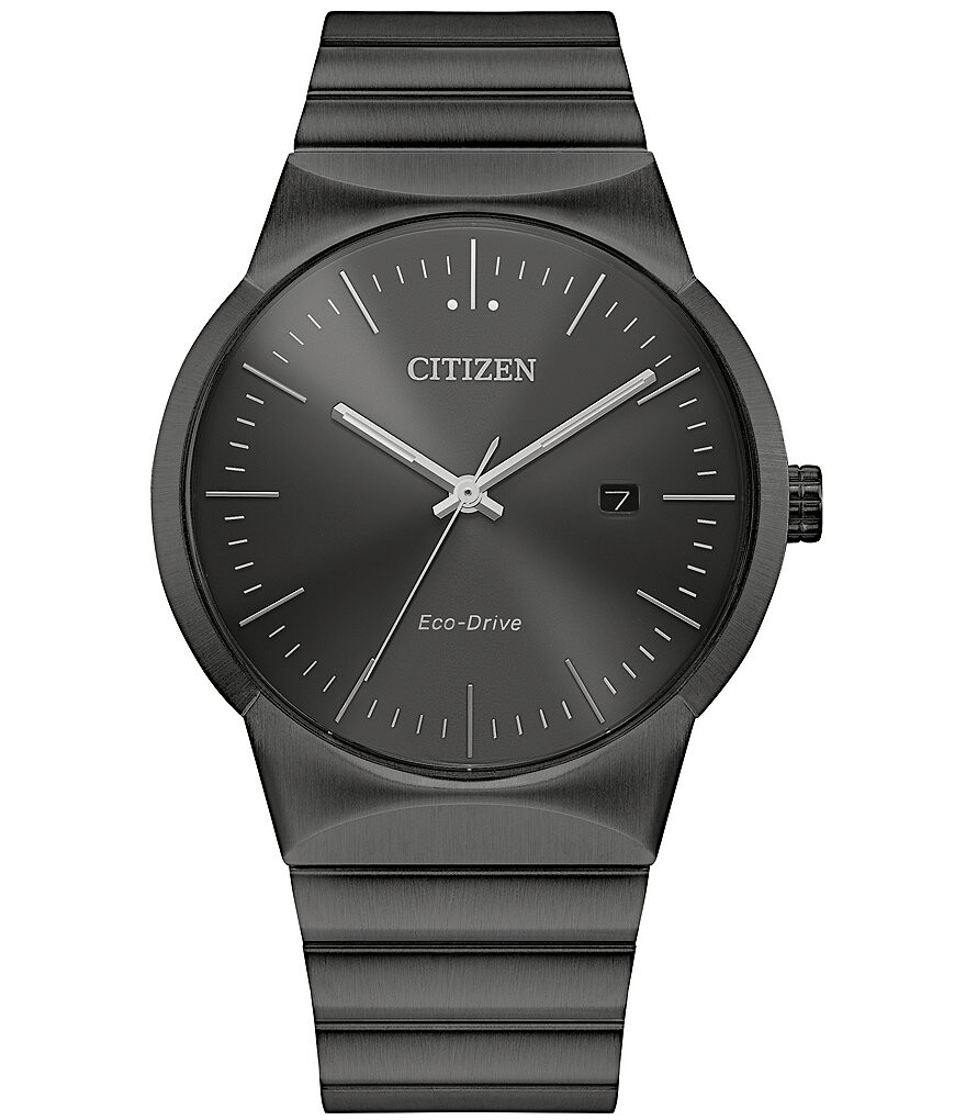 

Мужские часы Citizen Axiom с тремя стрелками, серые, с браслетом из нержавеющей стали, серый