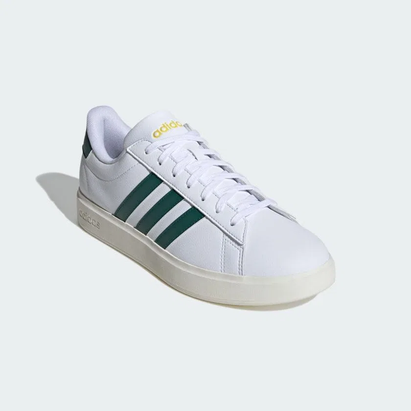 Кроссовки мужские adidas, Cloud White/Collegiate Green/Utility — фото 4