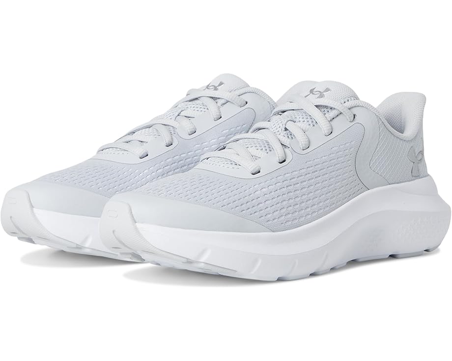 

Детские кроссовки Under Armour Rogue 5 (Big Kid) Under Armour Kids, Halo Gray/White/Metallic Silver