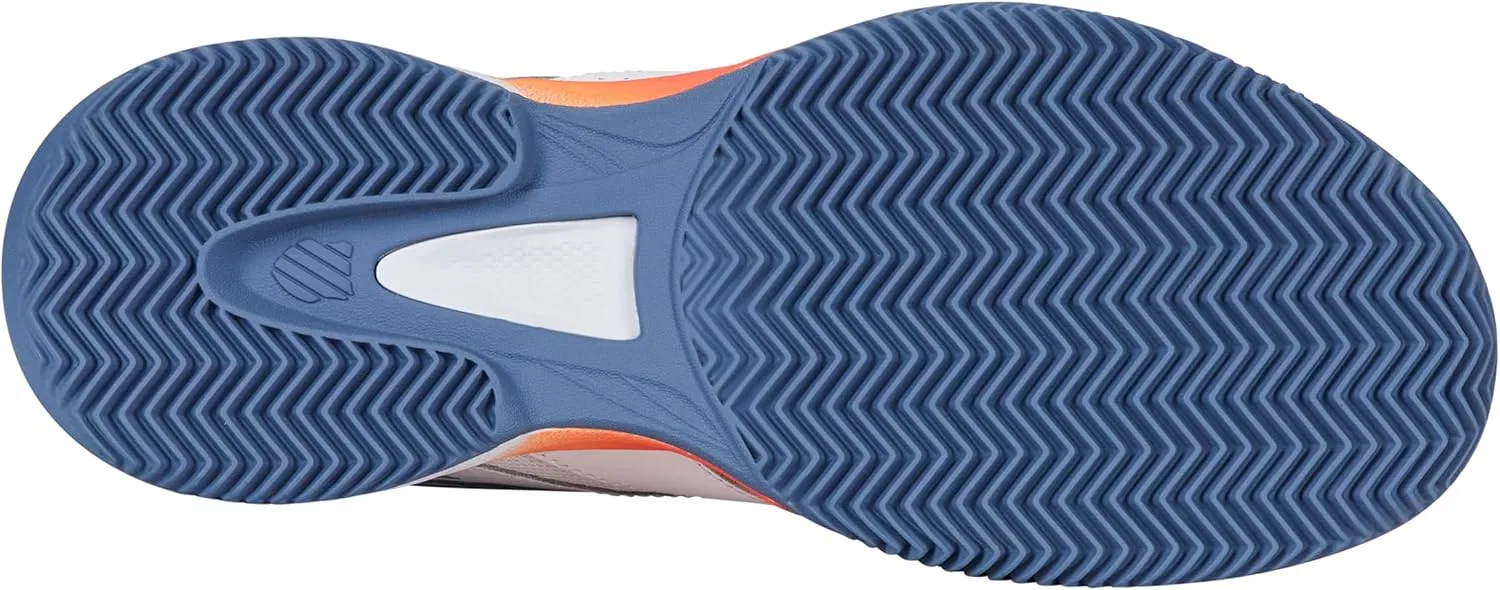 Кроссовки теннисные K-Swiss Speedex, белый, Infinity Scarlet Ibis — фото 4