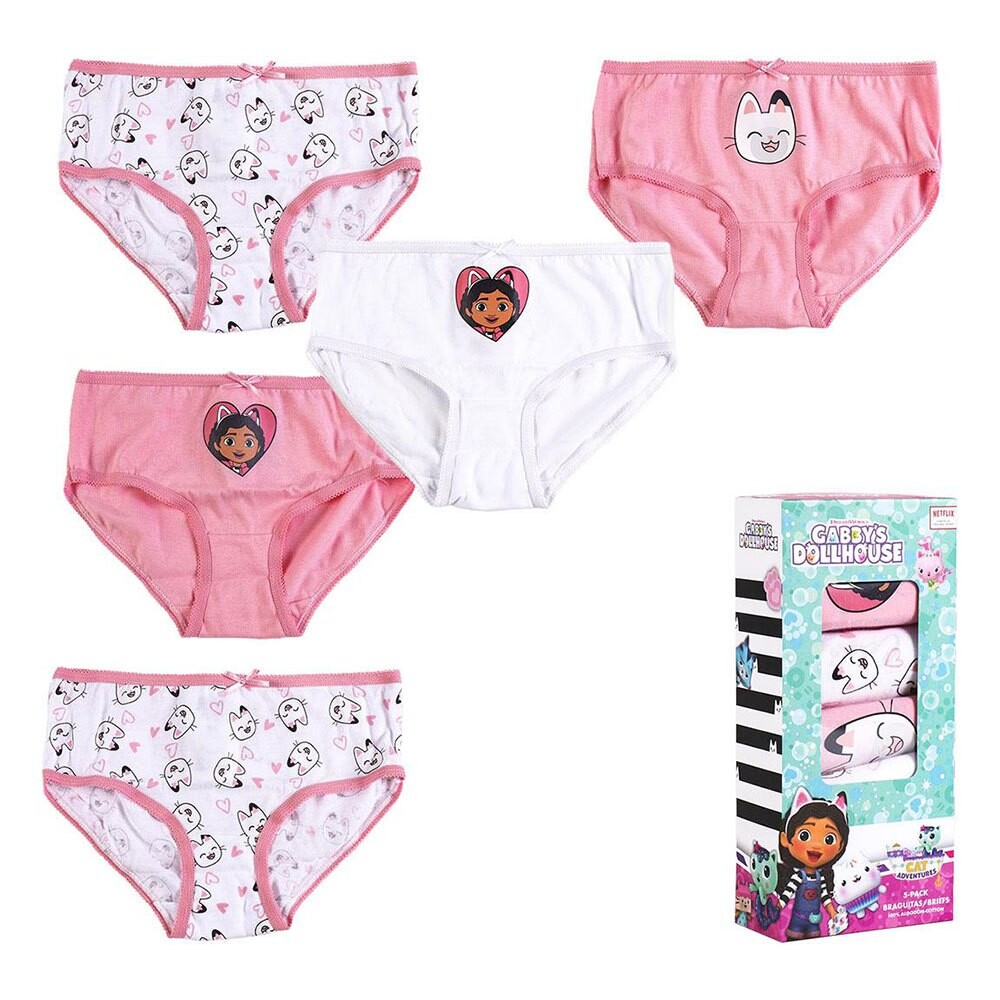 

Трусы Cerda Group Gabby´S Dollhouse 5 шт, разноцветный
