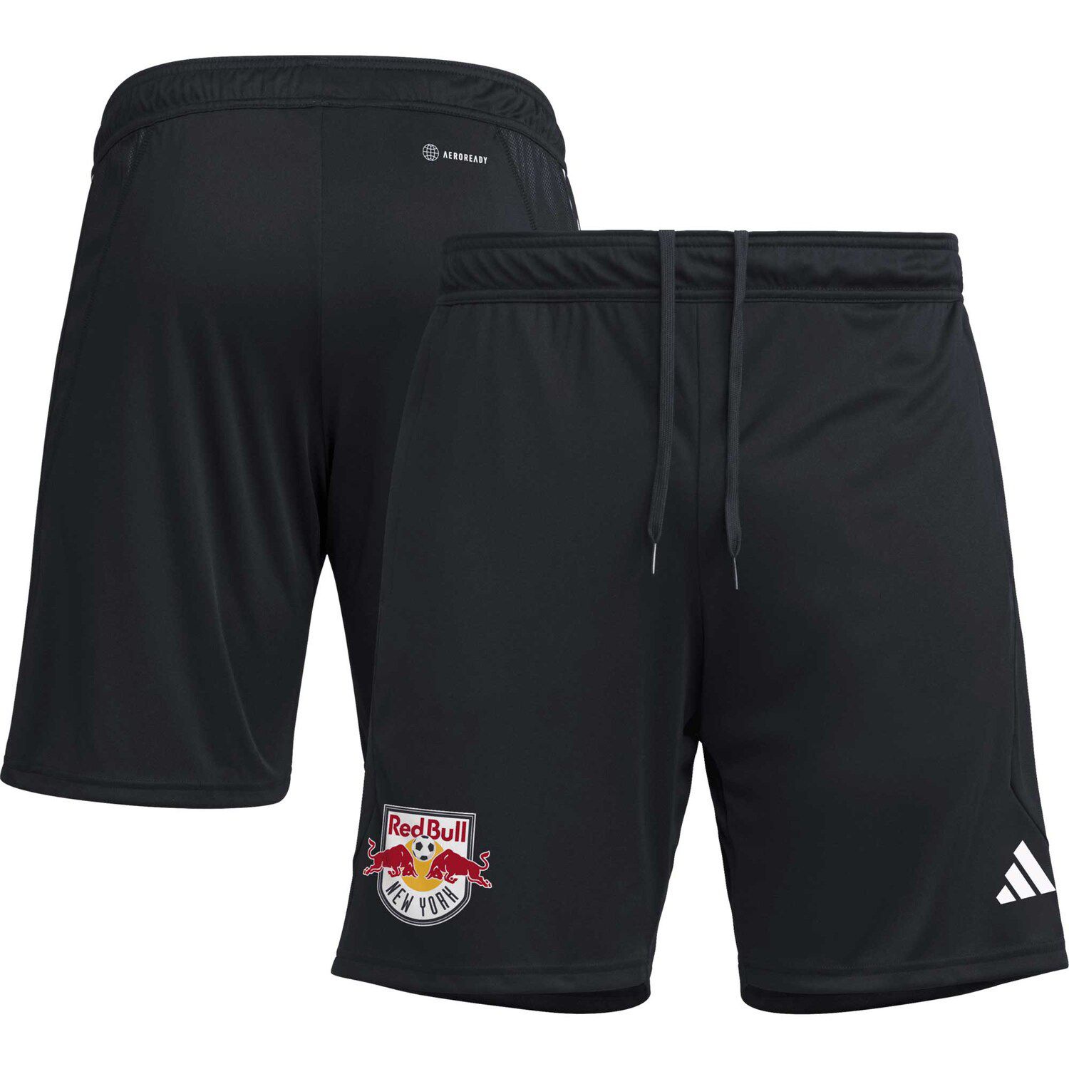 

Мужские черные тренировочные шорты New York Red Bulls 2023 AEROREADY On-Field adidas