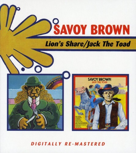 

CD диск Savoy Brown: Lion's Share / Jack the Toad