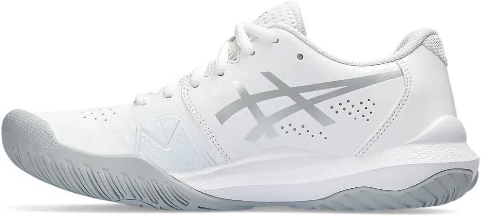 Кроссовки теннисные ASICS, цвет White/Pure Silver — фото 4