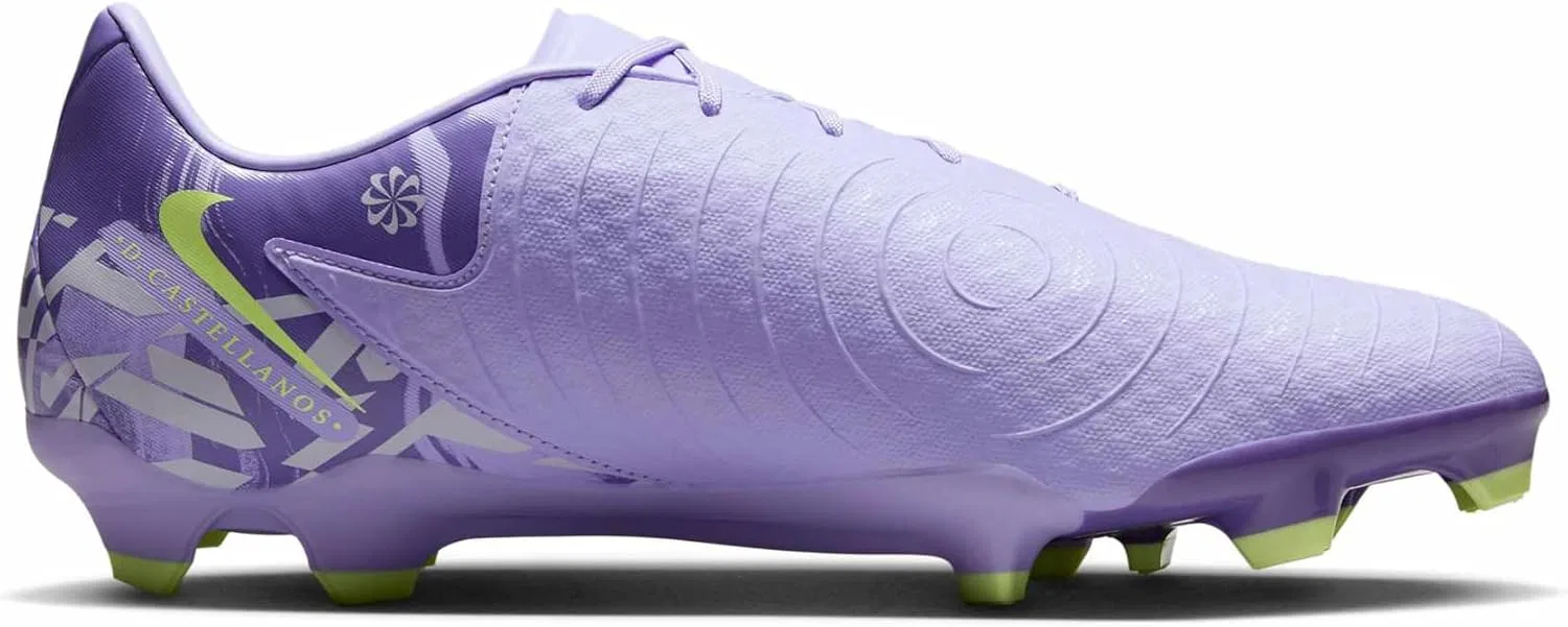 Мужские кроссовки Nike Phantom GX II Academy FGMG NU1 на шнуровке, Purpleagatebarelyvolt — фото 2