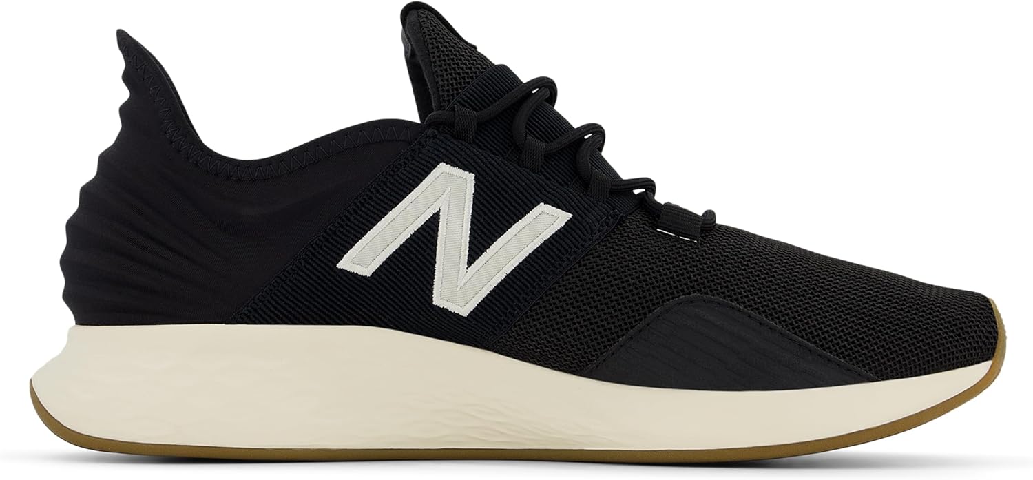 Мужские кроссовки New Balance Fresh Foam Roav v1, черный/белый — фото 3