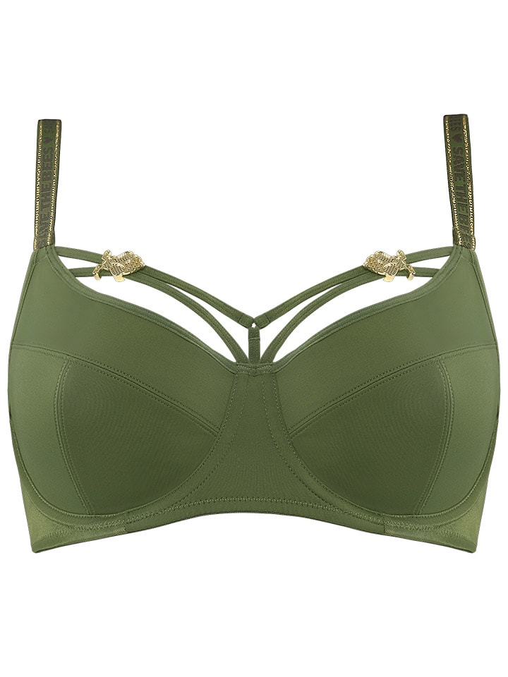 

Бюстгальтер на косточках Marlies Dekkers, оливковый