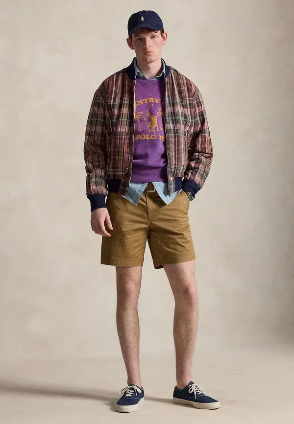 Шорты чинос прямого кроя с заниженной талией Polo Ralph Lauren, 8 дюймов, цвет песчаный серфинг — фото 2