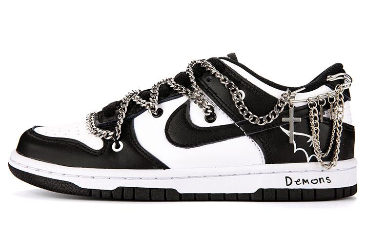 

Кроссовки Nike Dunk Skateboard Shoes Women's Low-Top Black White