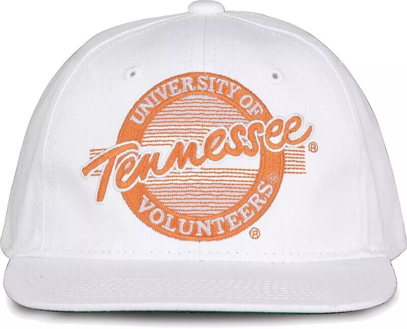 

Мужская регулируемая шапка белого круга The Game Tennessee Volunteers