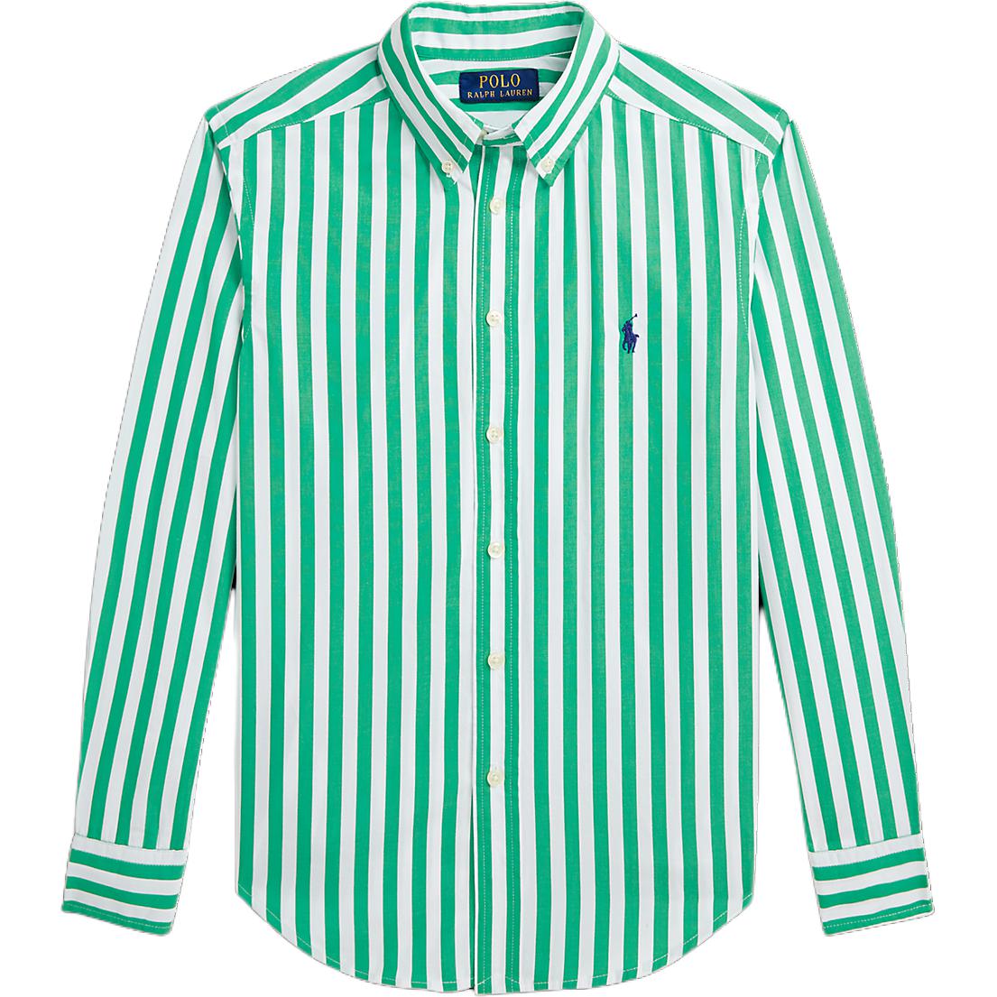 Polo Ralph Lauren Рубашка весна осень Kids' Green — фото 4