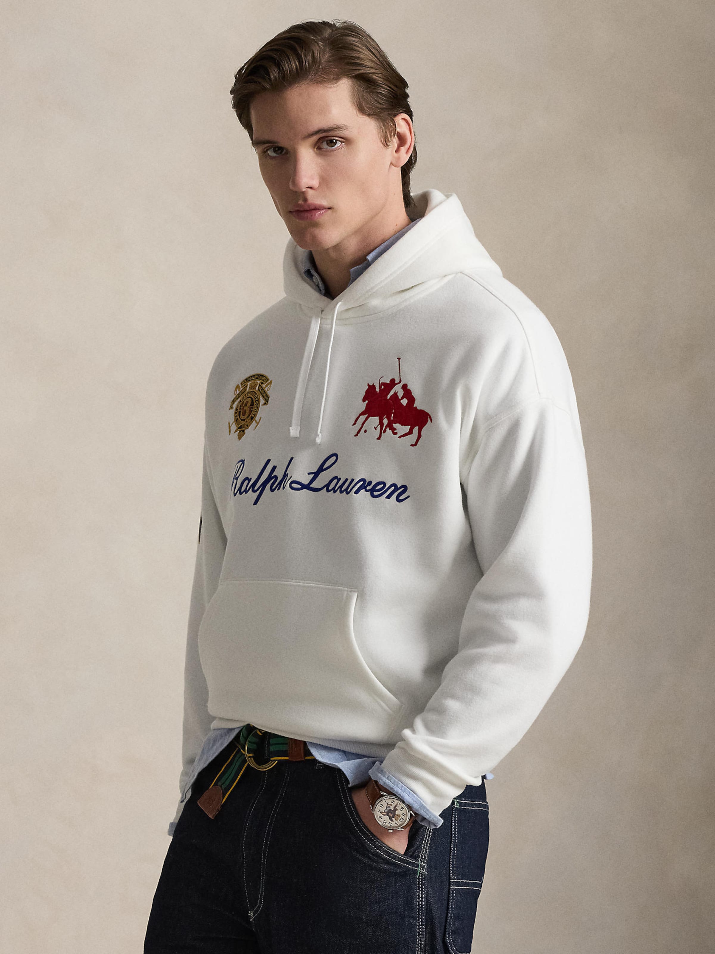 Polo Ralph Lauren Толстовка 'MAGIC' в белом цвете — фото 2