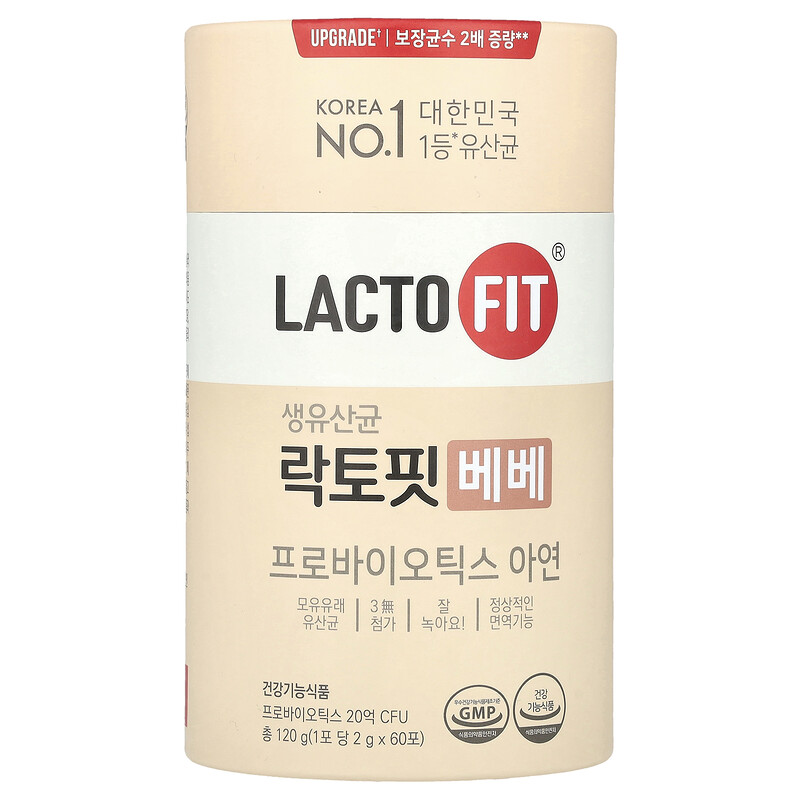 

Lactofit, Пробиотик, Bebe, 60 стиков (2 г) каждый