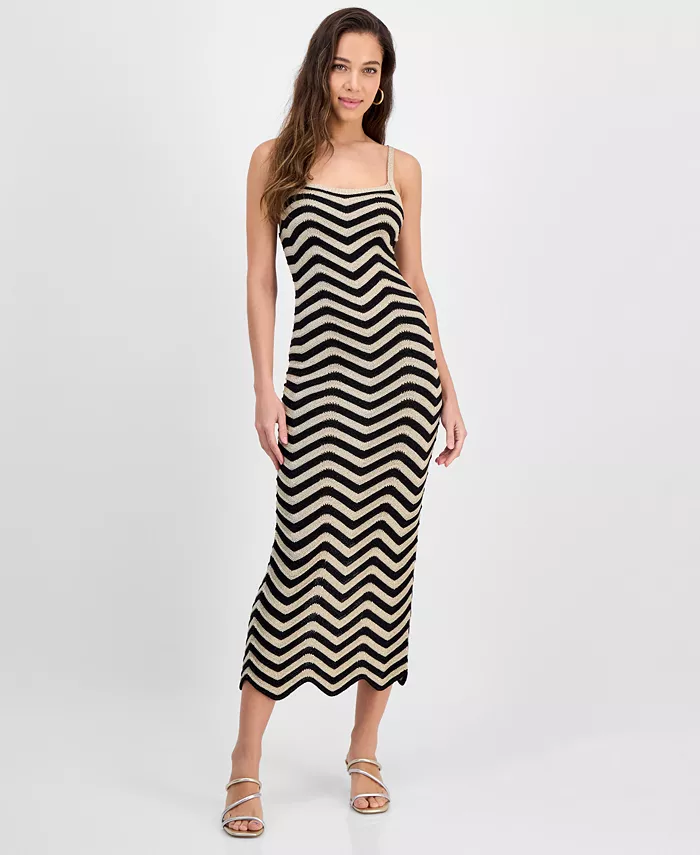 

Женское платье Vera Chevron со шнуровкой GUESS, мультиколор