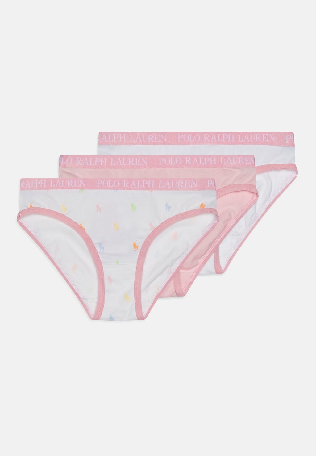 

Трусы BRIEF 3 PACK Polo Ralph Lauren, цвет carmel pink