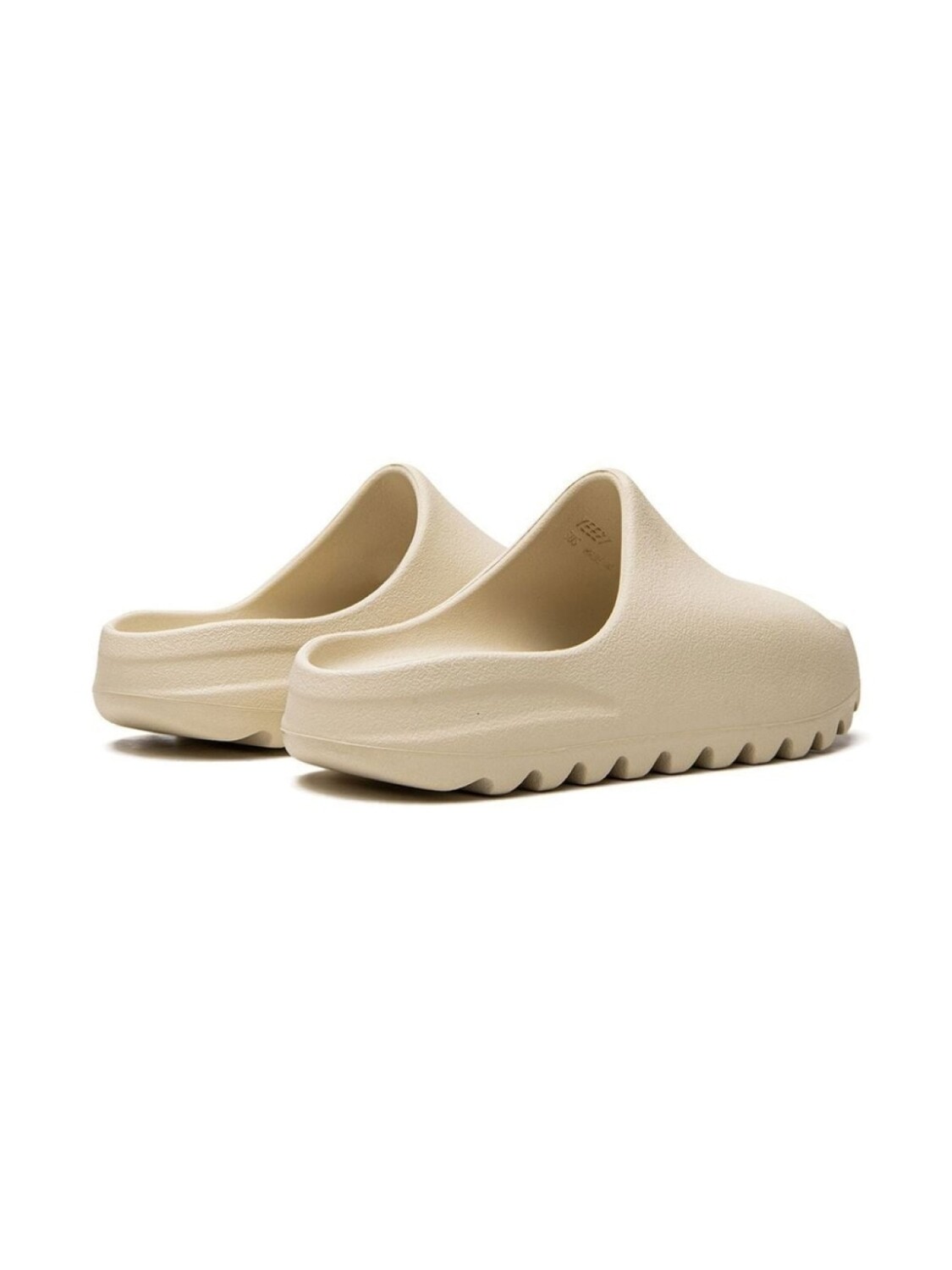 Шлепанцы YEEZY Bone adidas Kids, бежевый — фото 3