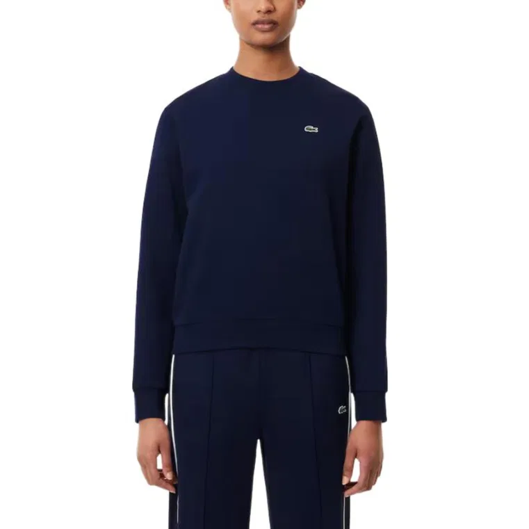 Футболка LACOSTE Relaxed fit Midnight Blue, свободный крой, темно-синяя — фото 3