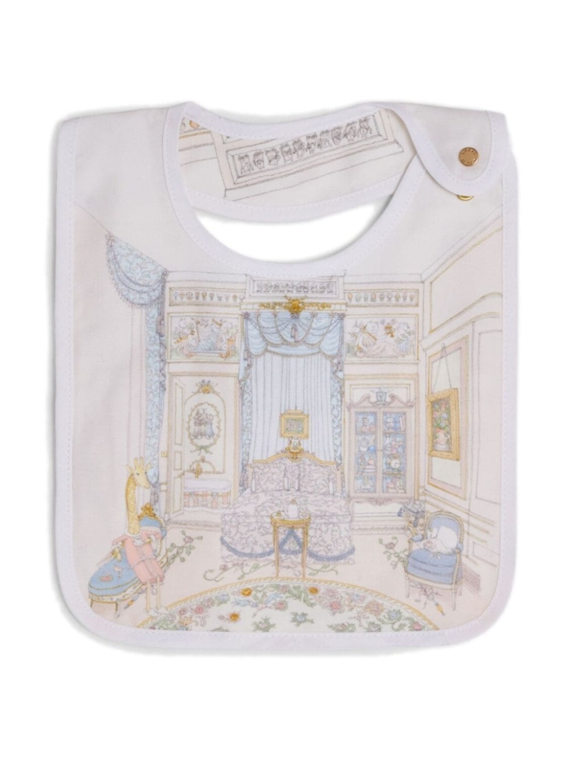 

Atelier Choux нагрудник French Bedroom из органического хлопка, белый