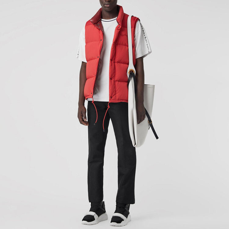 Брюки Burberry повседневные, мужские, цвет черный — фото 3