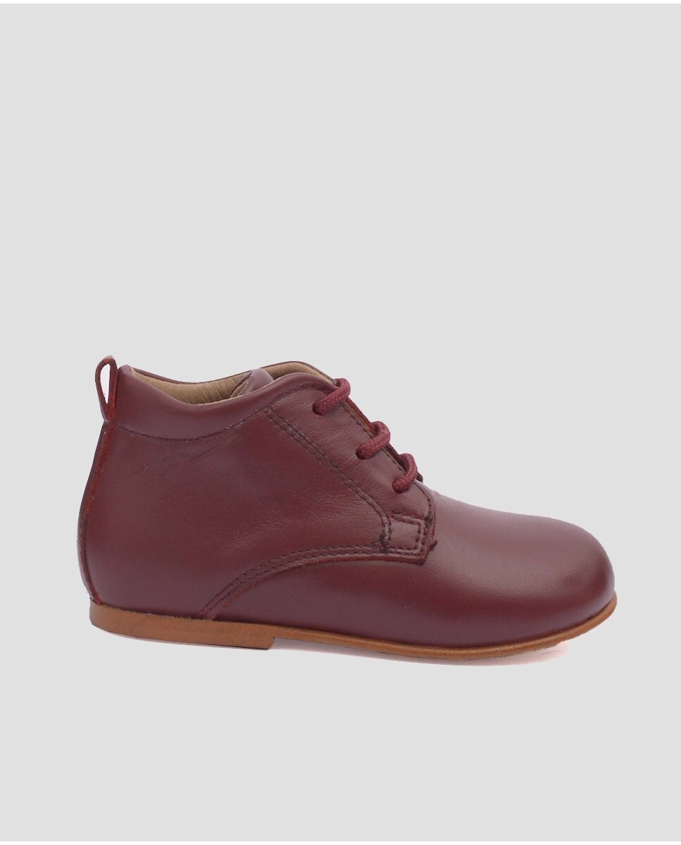 

Детские сапожки из кожи бордового цвета Mr. Mac Shoes, бордо