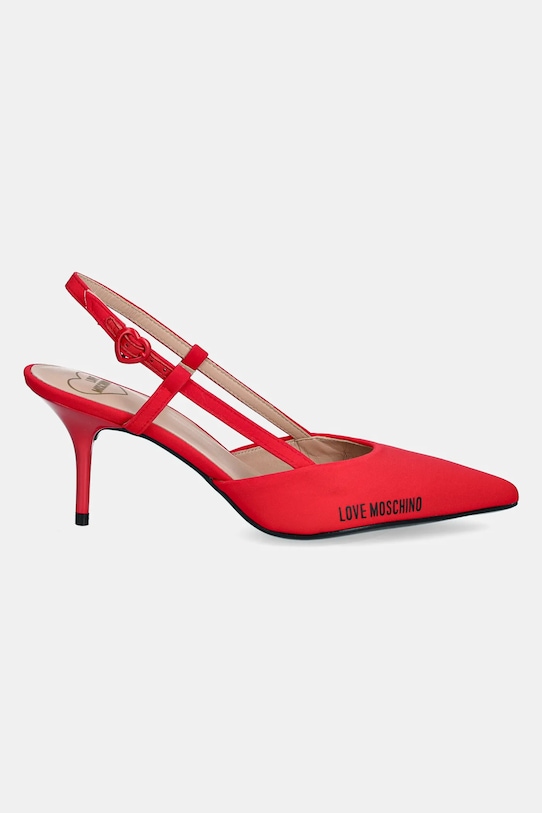 Туфли Love Moschino, красный — фото 2