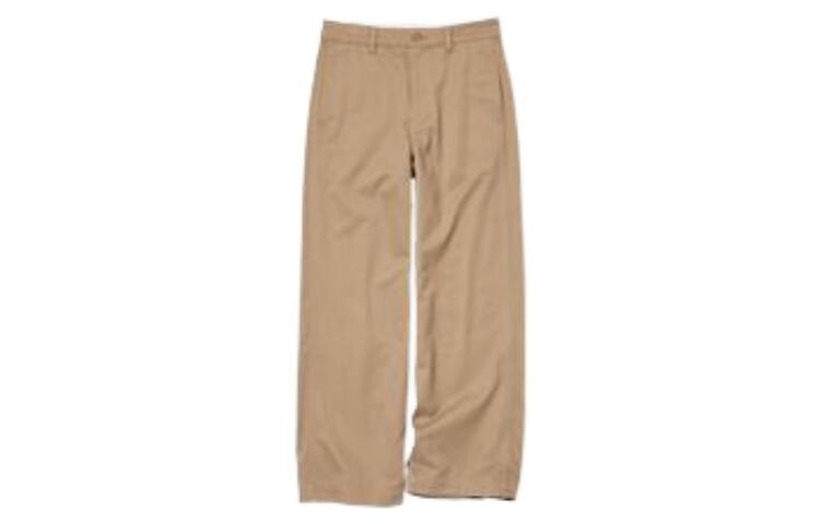 

Повседневные брюки женские темно-бежевые Uniqlo