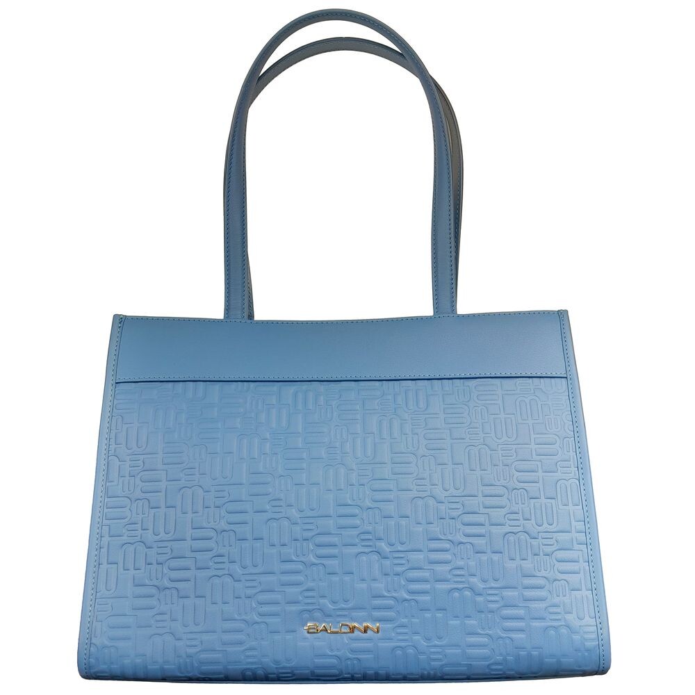 

Baldinini Trend Кожаная женская сумка через плечо из телячьей кожи, цвет Light Blue