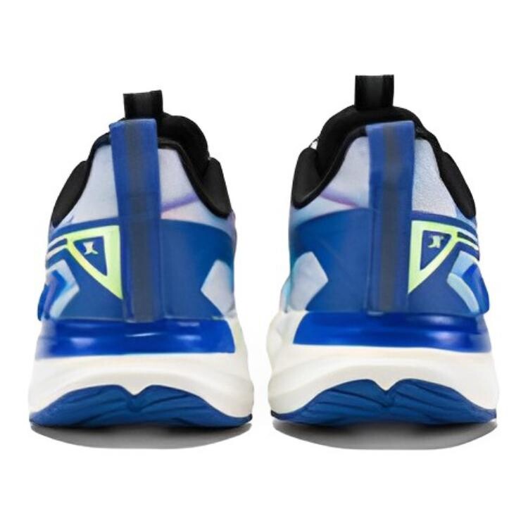 Детские кроссовки GS Low-top Новые белые/синие Lyon Xtep, синий/белый — фото 4