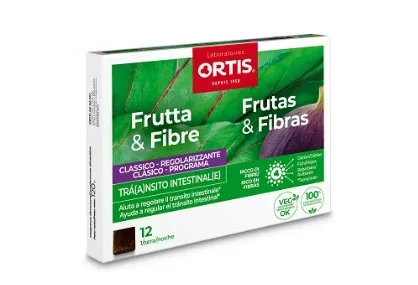 

Fruit & Fiber Classic 12 кубиков Способствует кишечному транзиту Frutta&Fibre