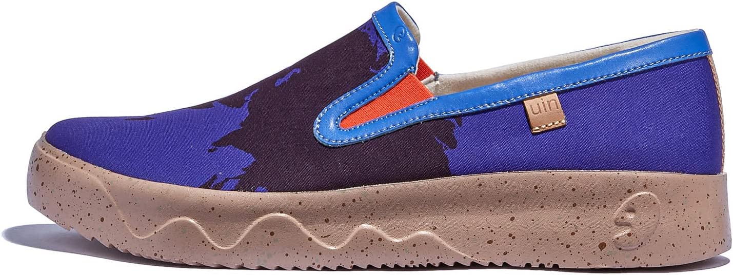 

Мужские повседневные лоферы UIN на шнуровке, удобные кеды с художественной росписью, стильные для путешествий, Фуэртевентура, Fuerteventuraⅹ-water Or Tears 2