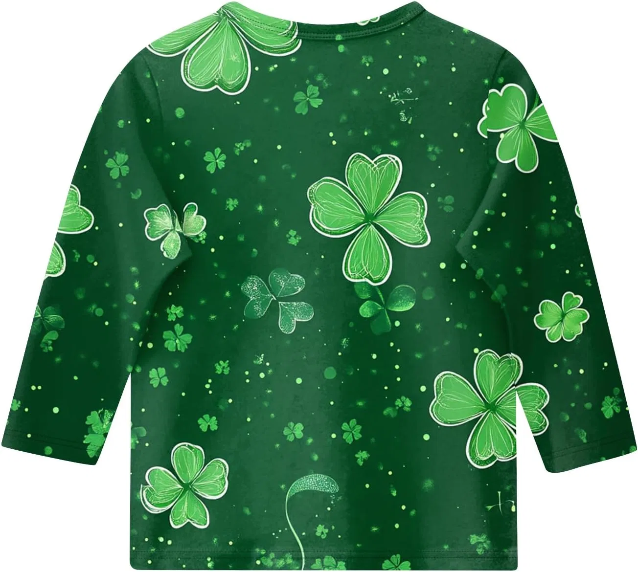 Футболка с принтом St. Patrick's Day, Generic, 4-army Green — фото 2