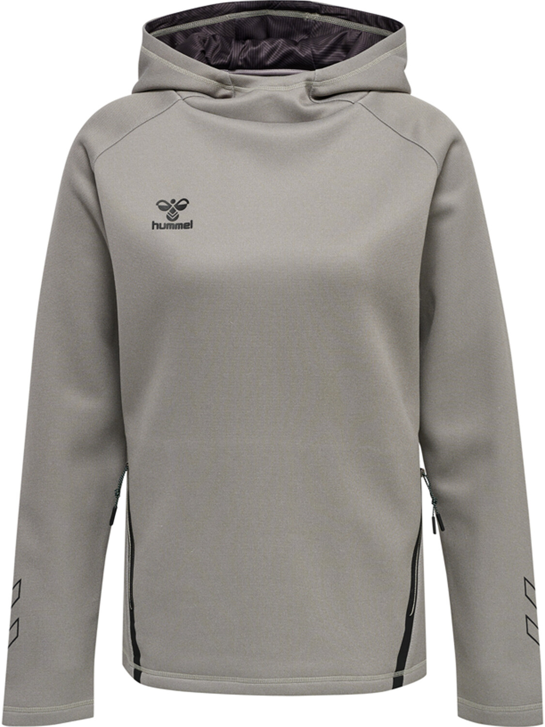 

Толстовка Hummel Hoodie Hmlcima Xk Hoodie Woman, серый меланж
