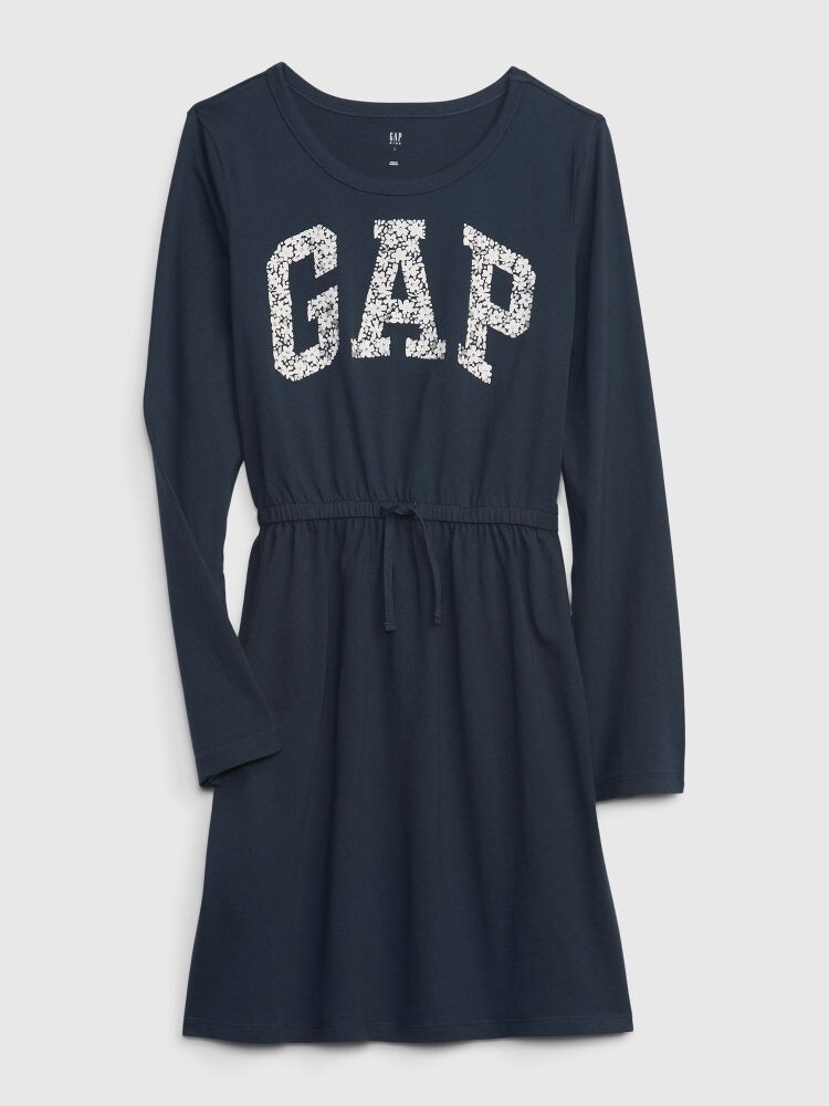 

Детское платье с логотипом. Gap, синий